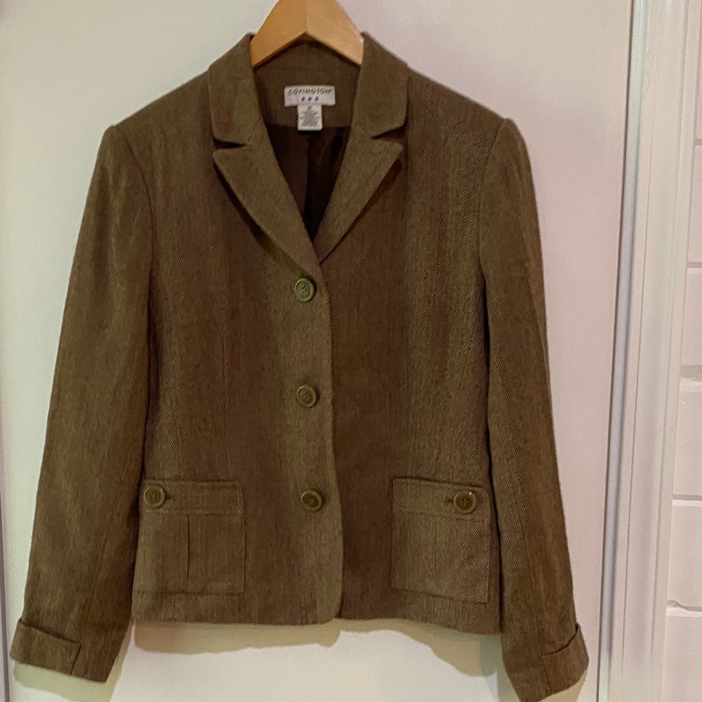 Covington Tan Corduroy Blazer